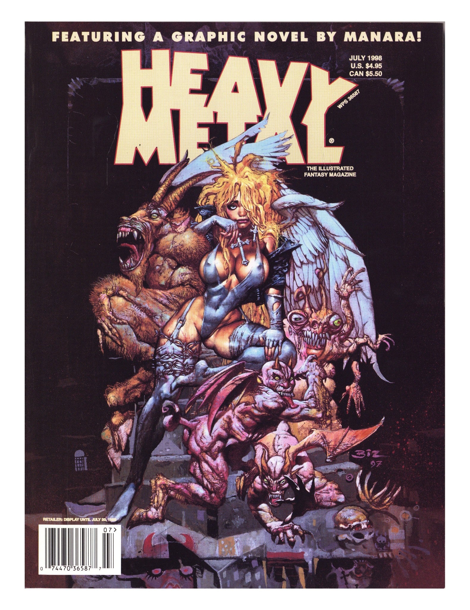 Heavy Metal Magazine Vol 22 3 High Grade (1998) 