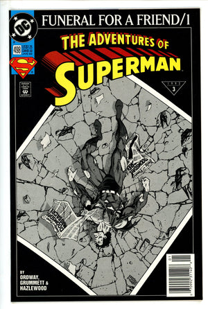 Adventures of Superman Vol 1 498 Newsstand NM (1993)