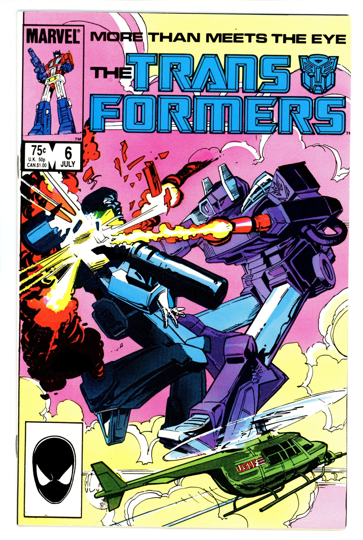 The Transformers 6 VF- (7.5) (1985) 