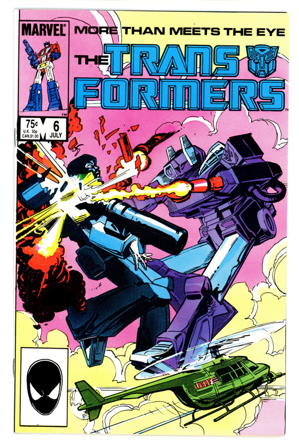The Transformers 6 VF- (7.5) (1985)