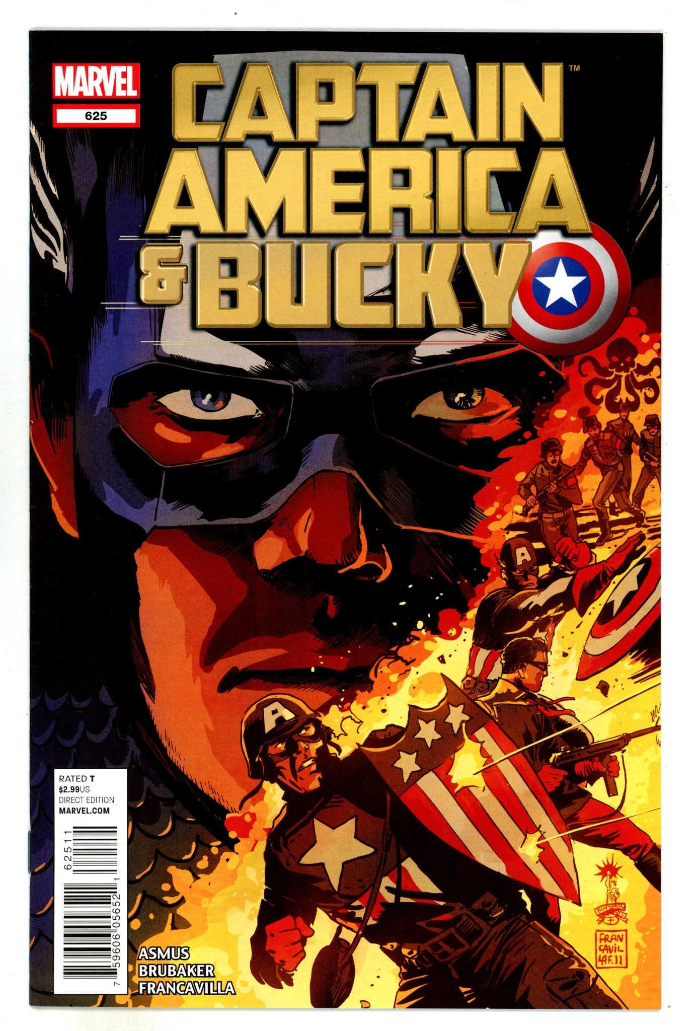 Captain America and Bucky 625 High Grade (2012) 
