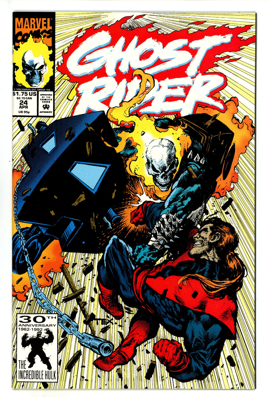 Ghost Rider Vol 2 24 High Grade (1992) 