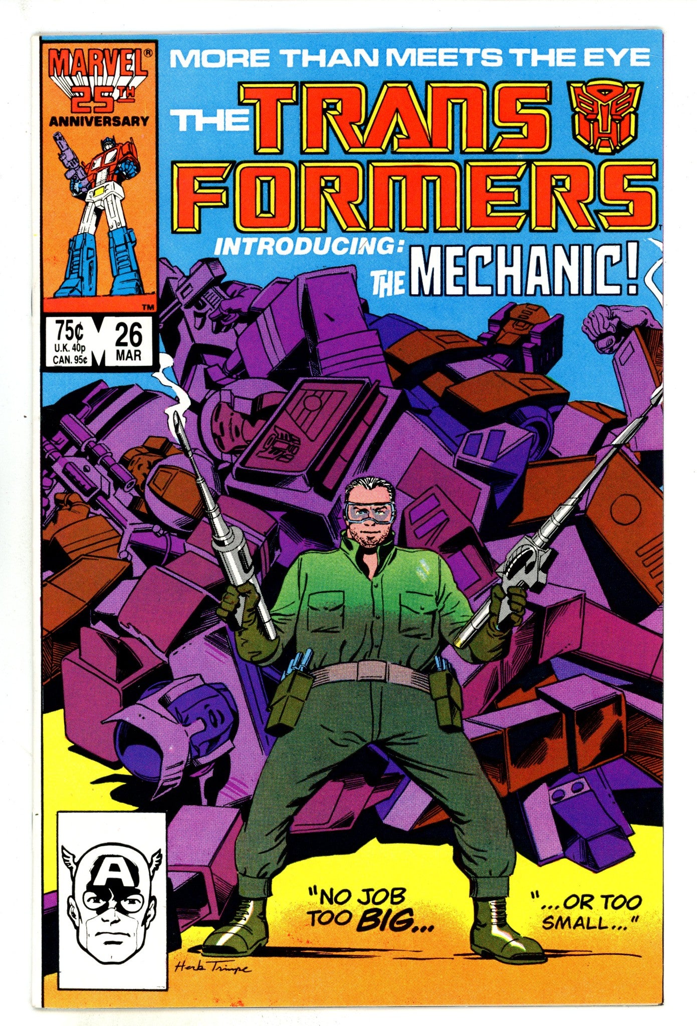 The Transformers 26 VF/NM (9.0) (1987) 