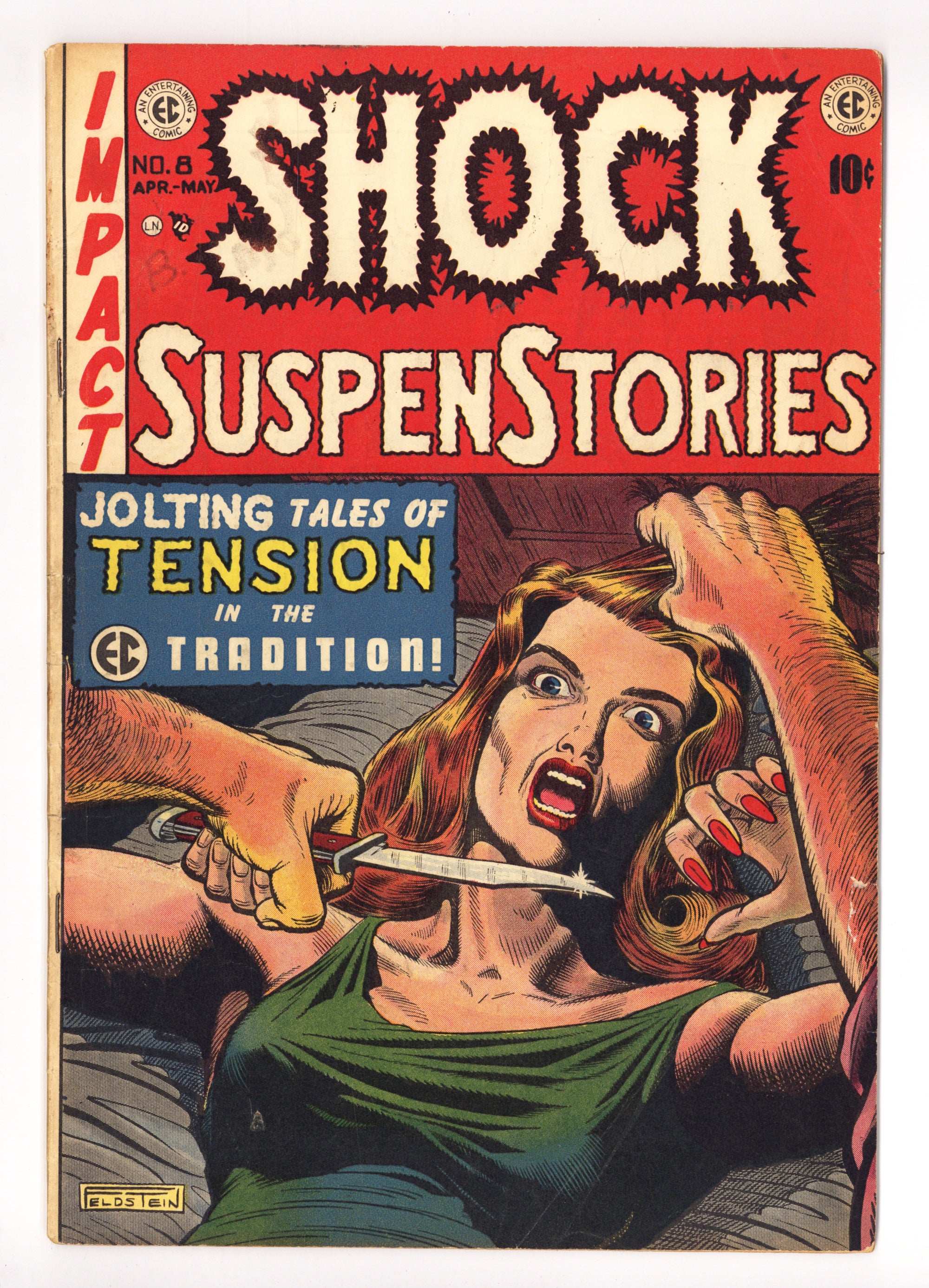 Shock SuspenStories Vol 1 8 VG+ (4.5) (1953) 