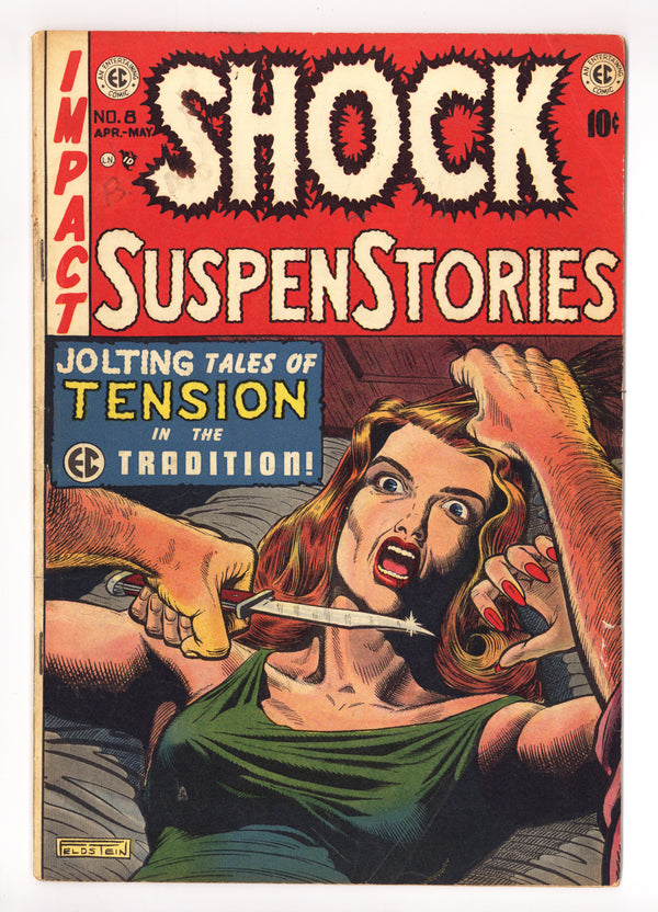 Shock SuspenStories Vol 1 8 VG+ (4.5) (1953)