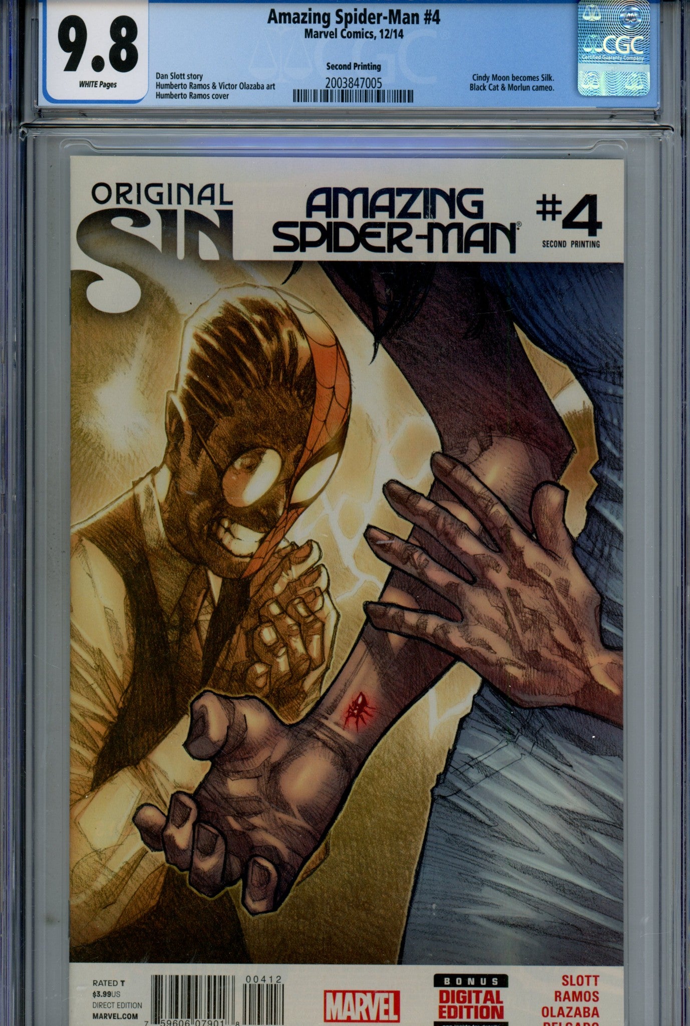 The Amazing Spider-Man Vol 3 4 CGC 9.8 (NM/M) (2014) 2nd Print 