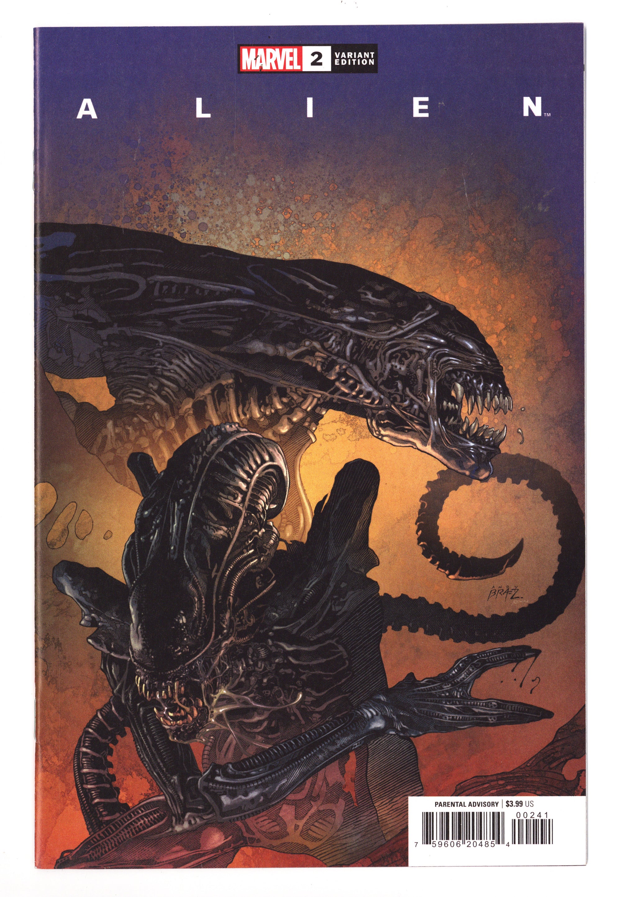 Alien Vol 2 2 High Grade (2022) Variant 