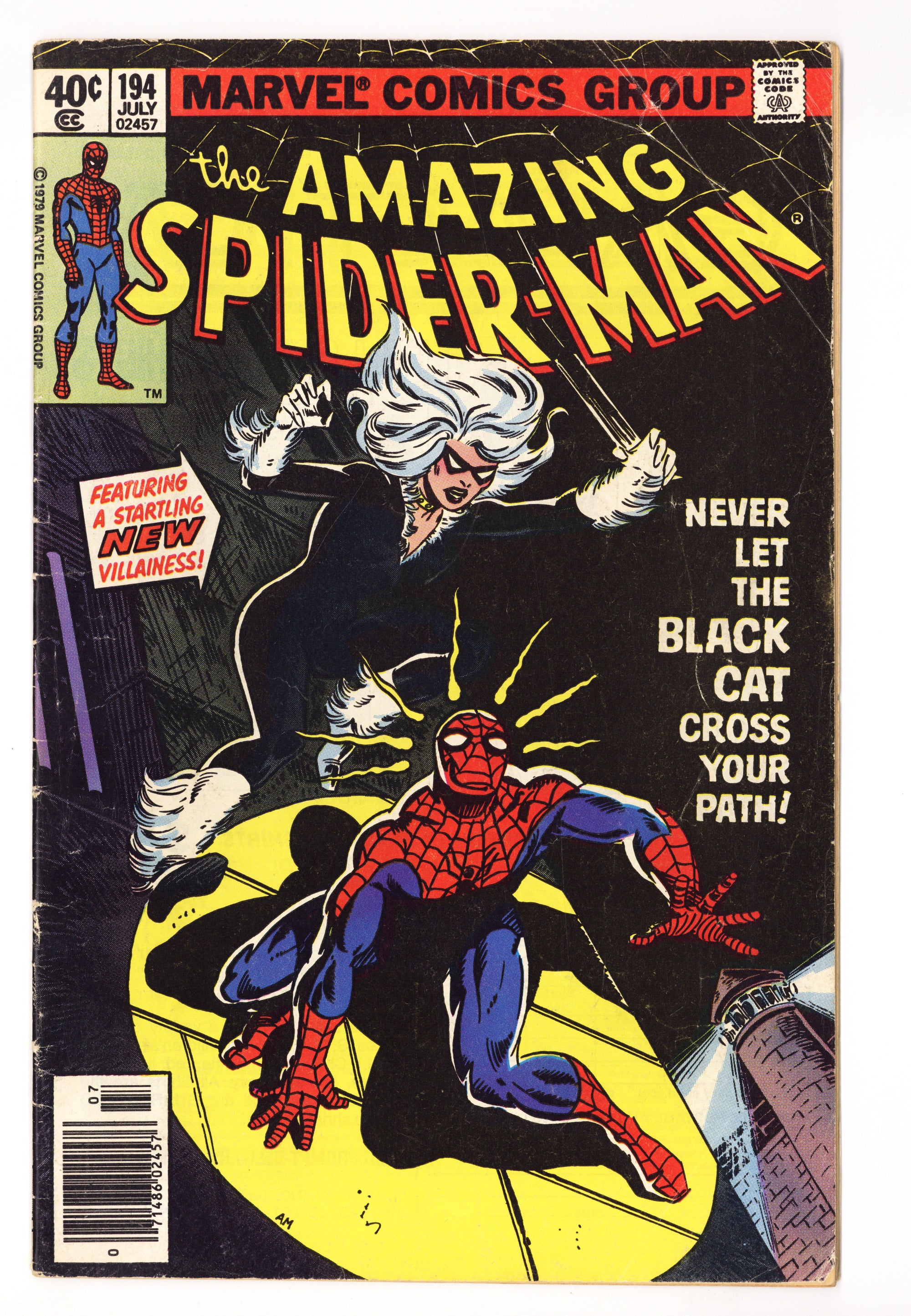 The Amazing Spider-Man Vol 1 194 VG (4.0) (1979) Newsstand 