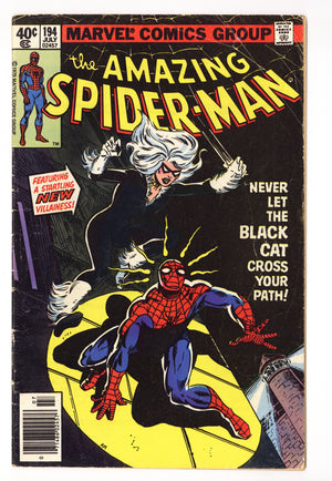 The Amazing Spider-Man Vol 1 194 VG (4.0) (1979) Newsstand