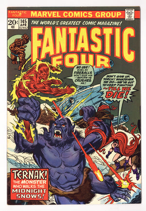 Fantastic Four Vol 1 145  VF (8.0)   (1974)