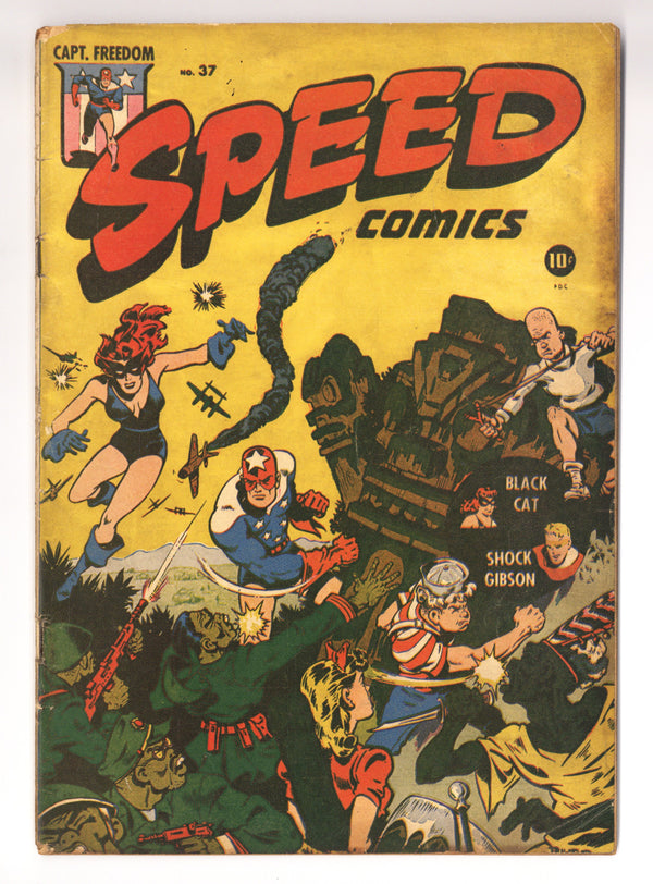 Speed Comics 37 VG- (3.5) (1945)