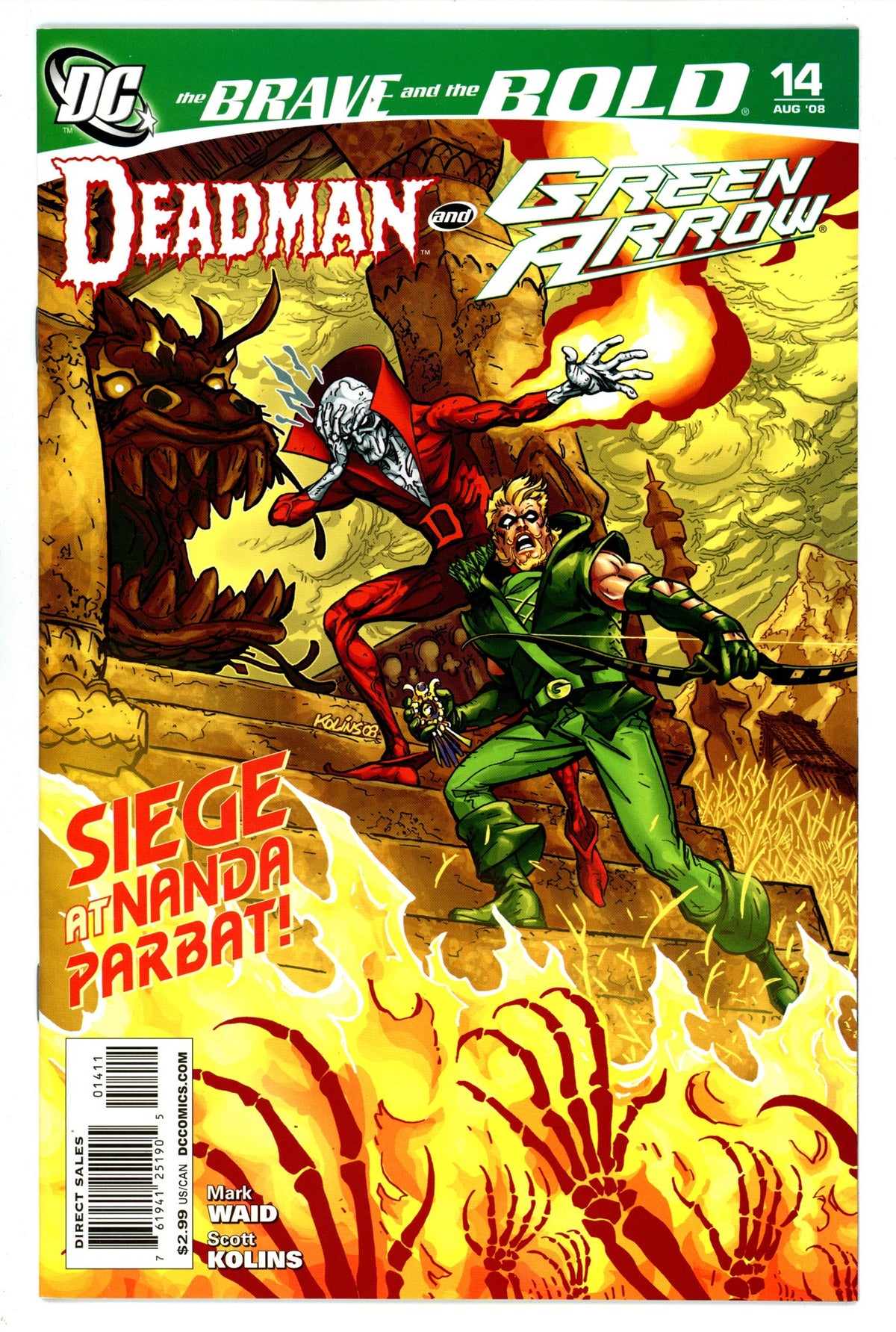 The Brave and the Bold Vol 3 14  High Grade  (2008)   