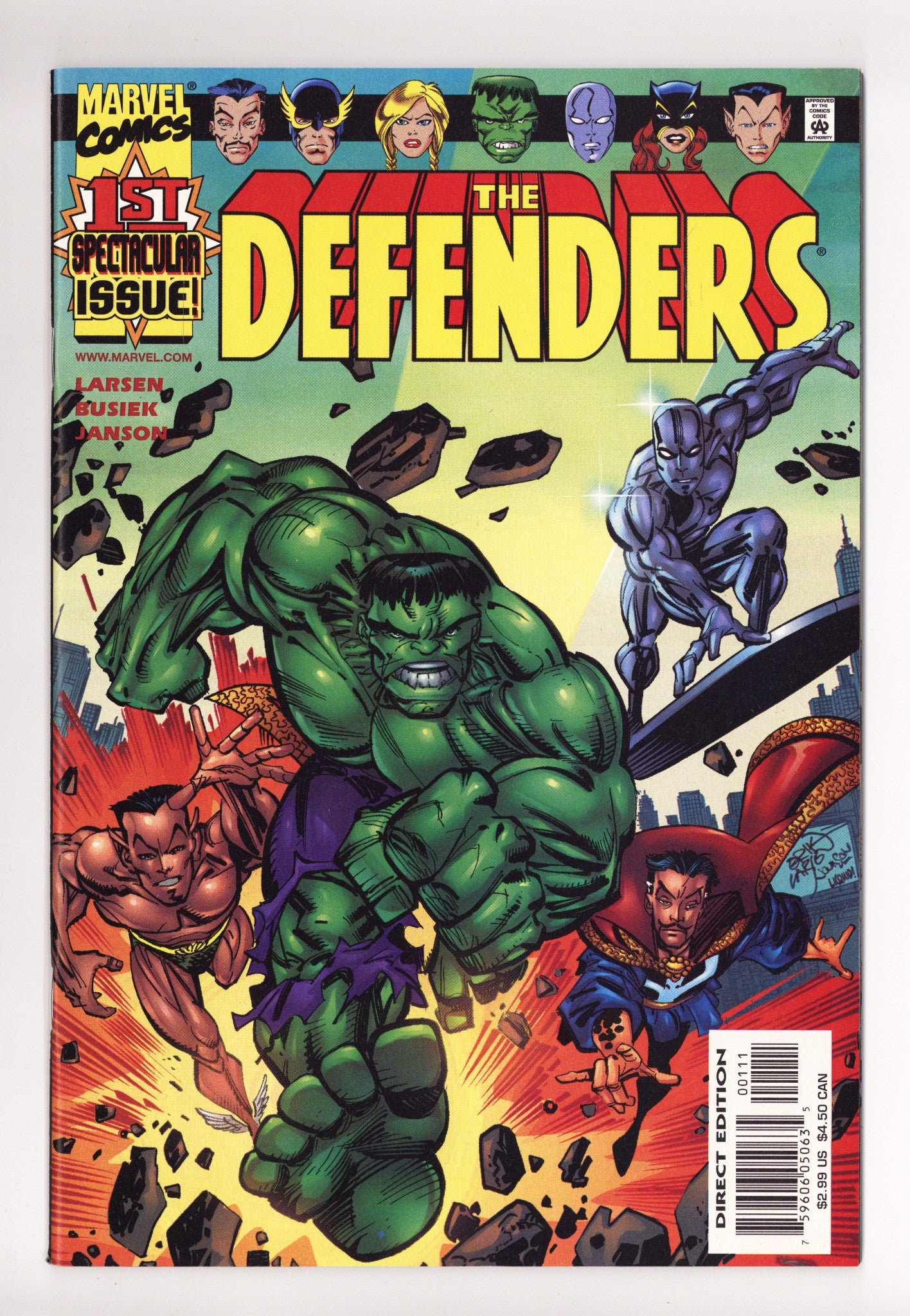 Defenders Vol 2 1 High Grade (2001) 