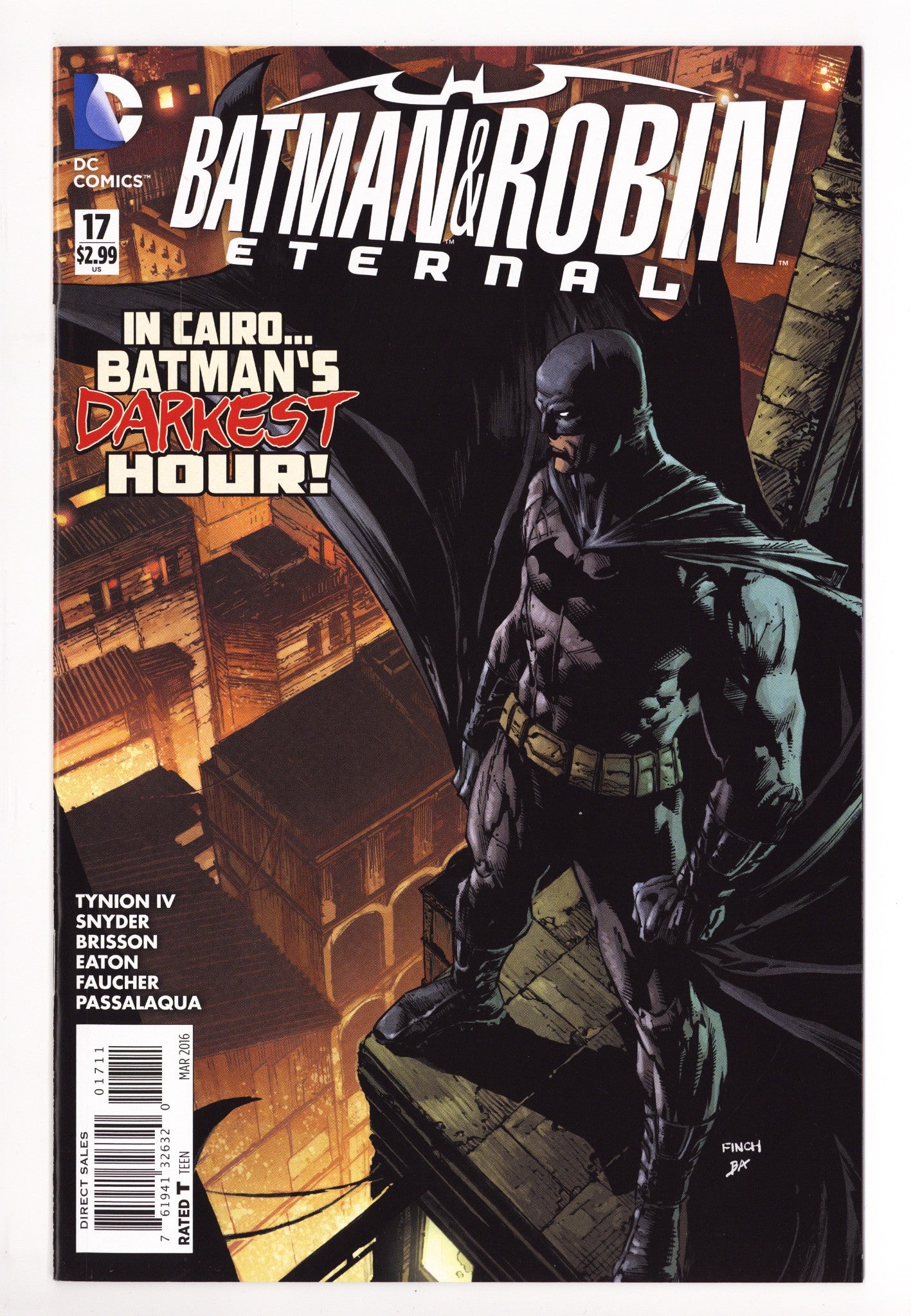 Batman and Robin Eternal 17 High Grade (2016) 