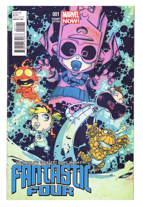Fantastic Four Vol 4 1 VF/NM (9.0) (2013) Young Variant