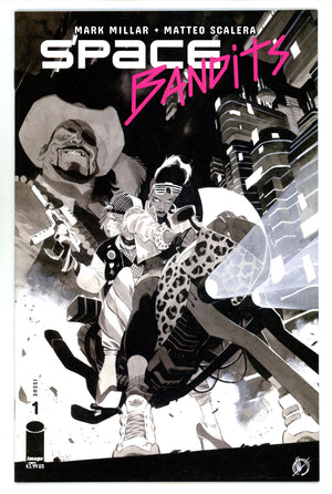 Space Bandits 1 High Grade (2019) Scalera Sketch Variant