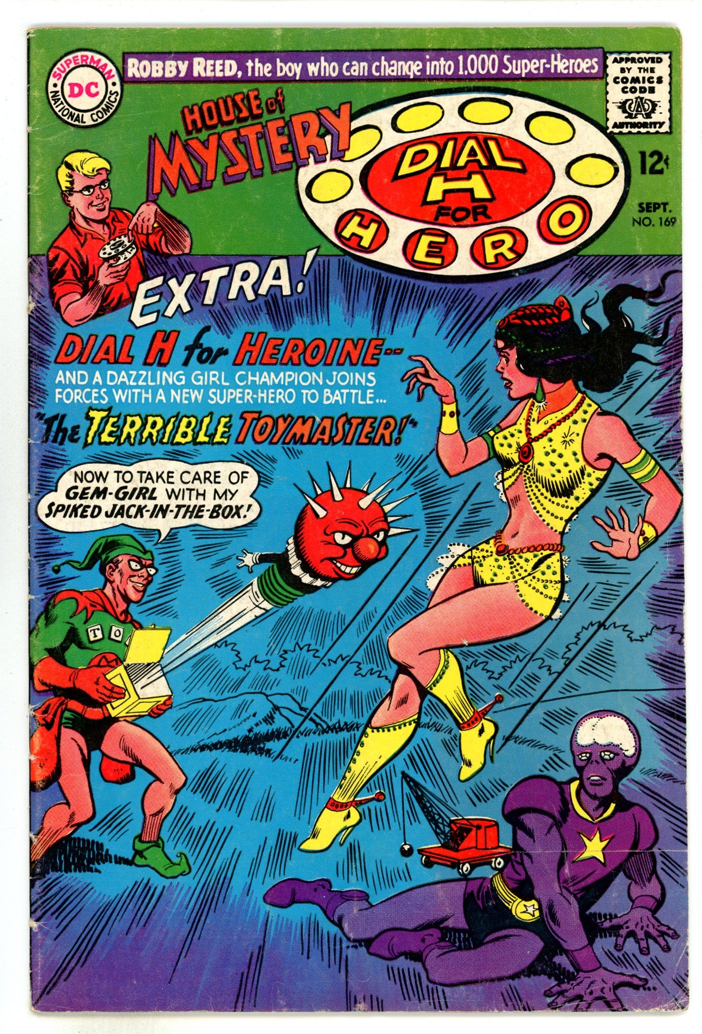 House of Mystery Vol 1 169 VG (4.0) (1967) 