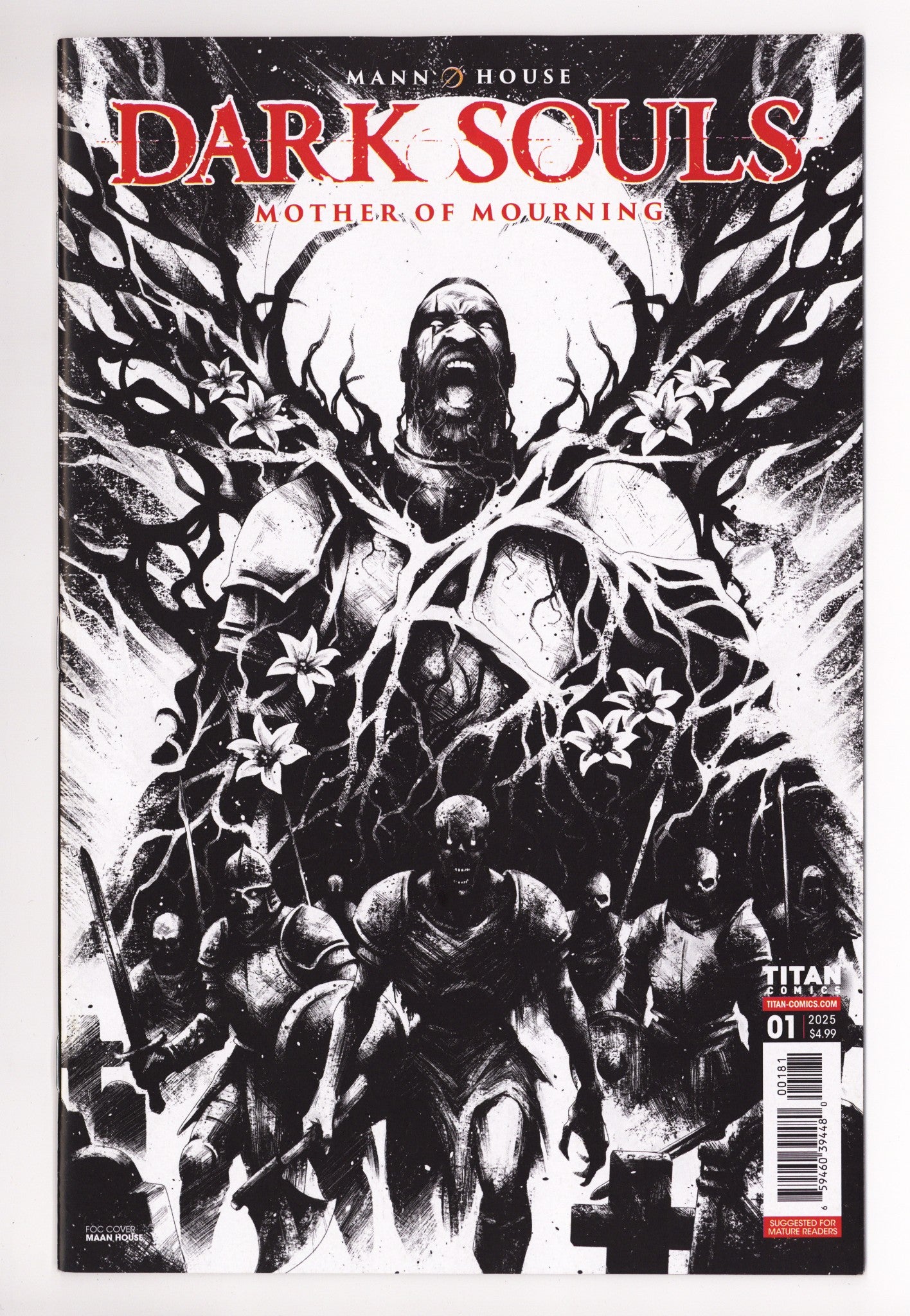 Dark Souls Mother Of Mourning 1 House B&W Variant (2025)