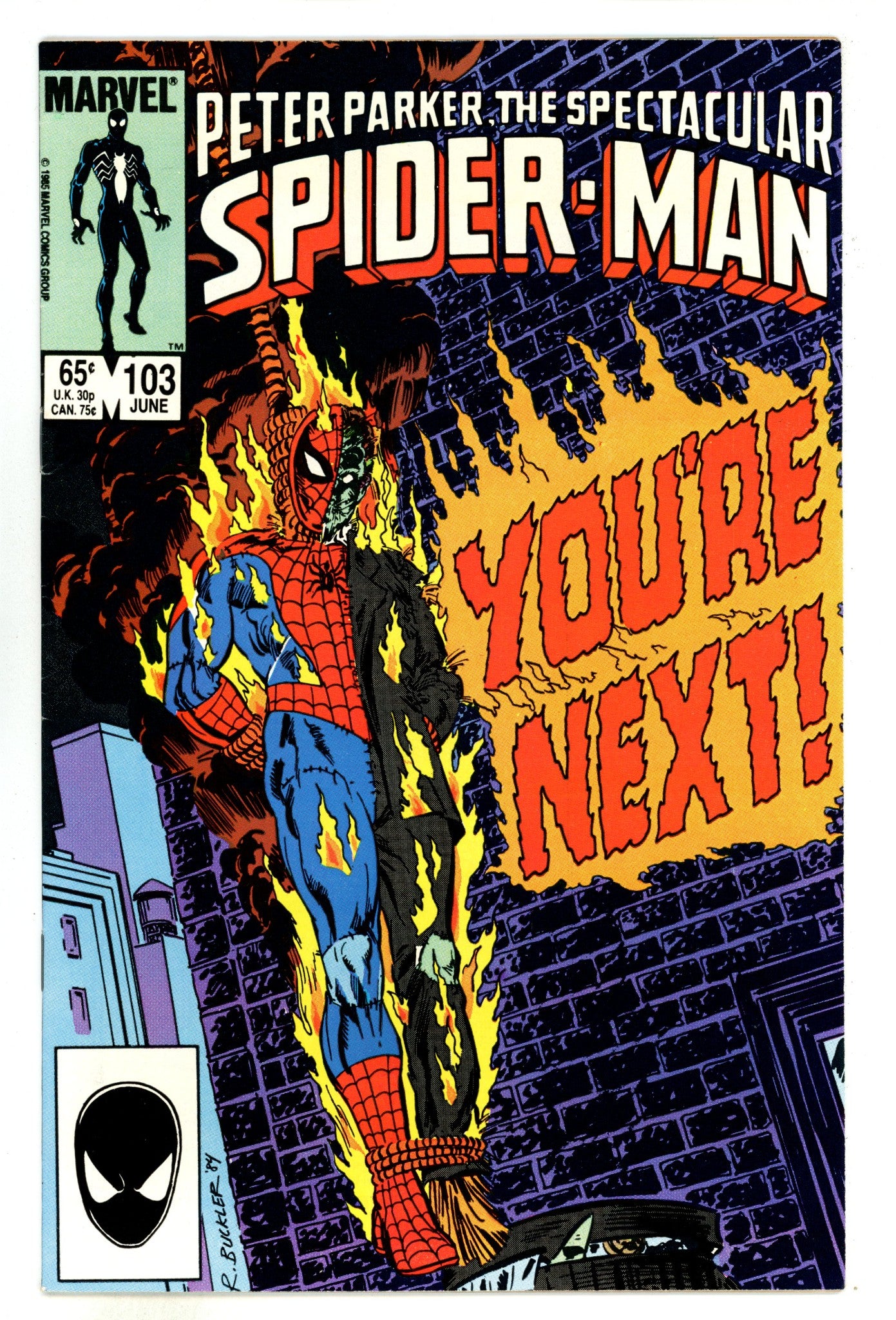 The Spectacular Spider-Man Vol 1 103 Mid Grade (1985) 