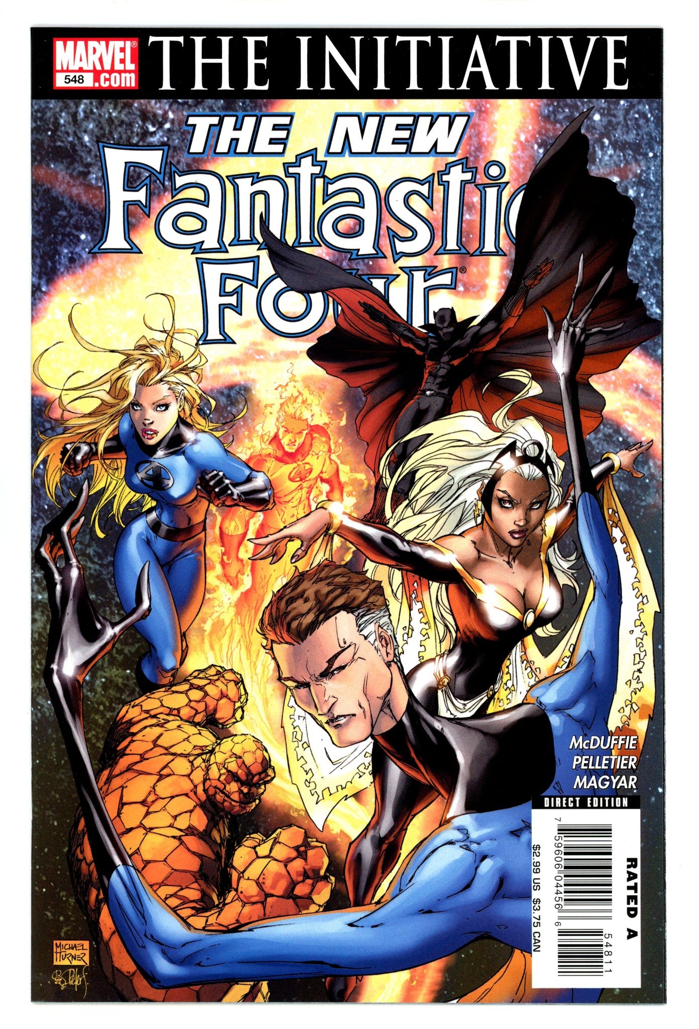 Fantastic Four Vol 3 548 High Grade (2007) 