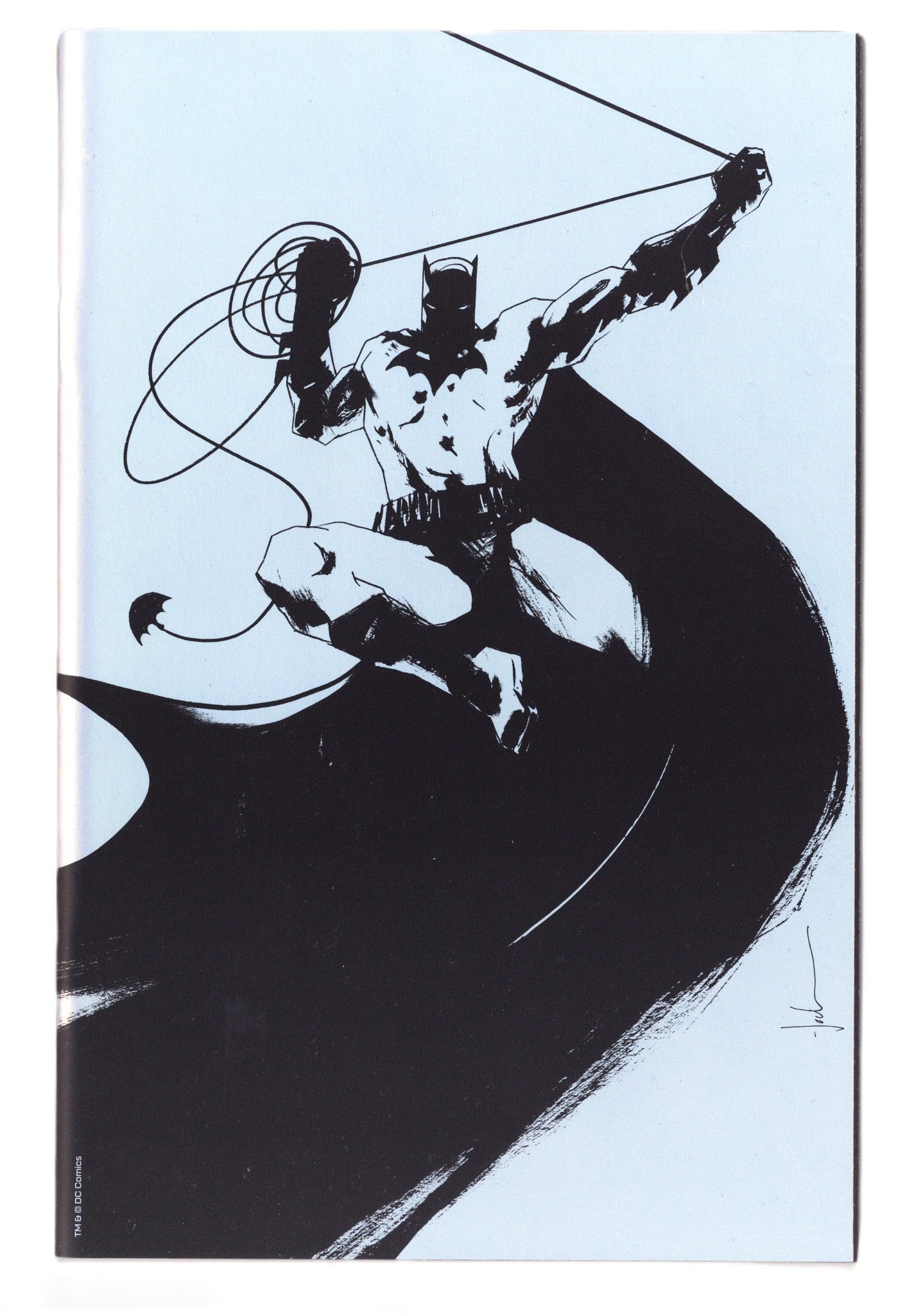 Batman Vol 3 118 NM- (9.2) (2022) Jock Silver Foil Virgin Incentive Variant 