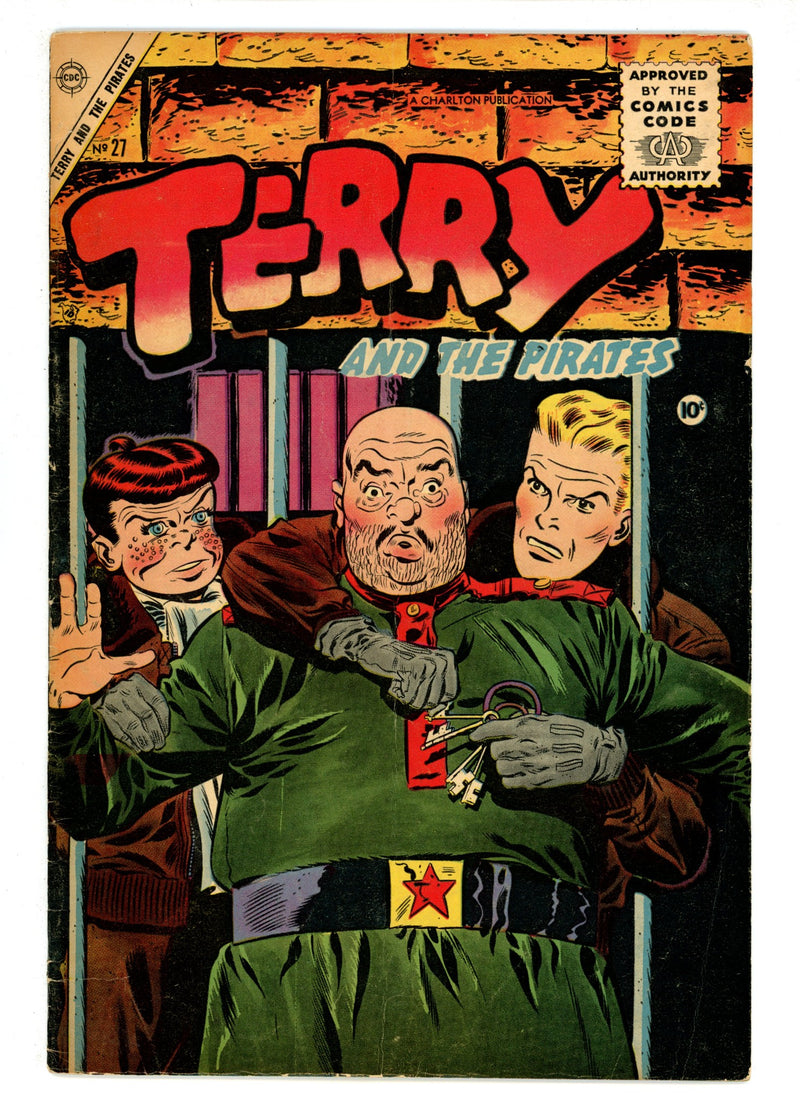 Terry and the Pirates 27 VG+ (4.5) (1955) 