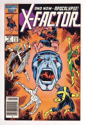 X-Factor Vol 1 6 FN/VF (7.0) (1986) Canadian Price Variant