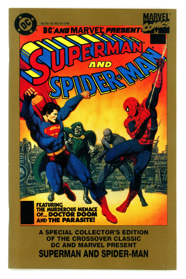 Superman and Spider-Man 1 NM- (9.2) (1995)