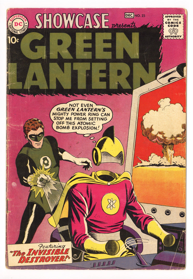 Showcase 23 VG- (3.5) (1959) 