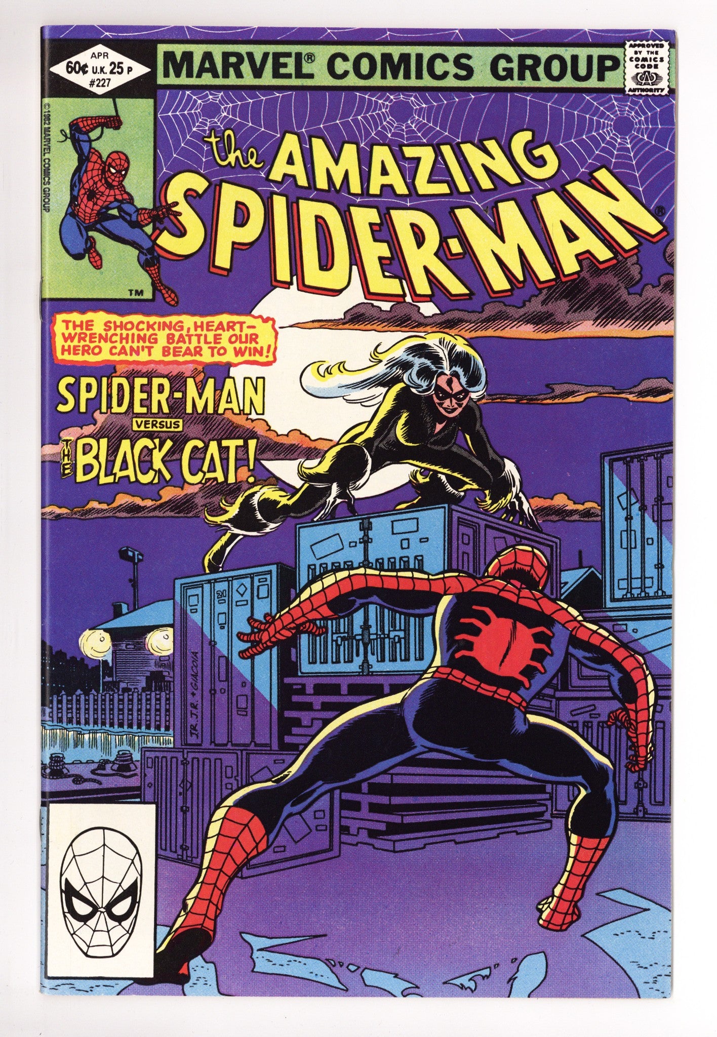 The Amazing Spider-Man Vol 1 227 NM- (9.2) (1982) 