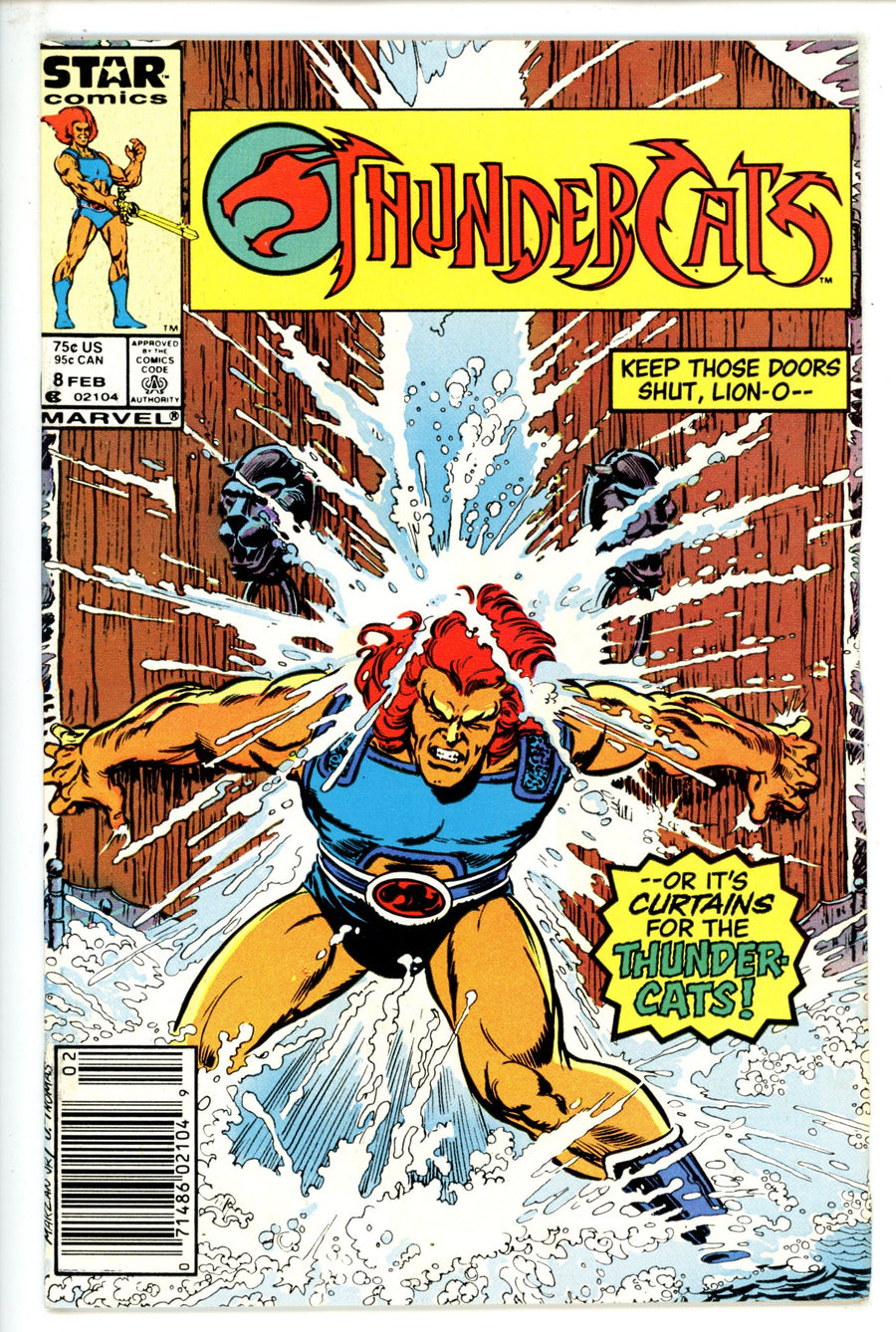 Thundercats 8 VF- (7.5) (1987) Newsstand 
