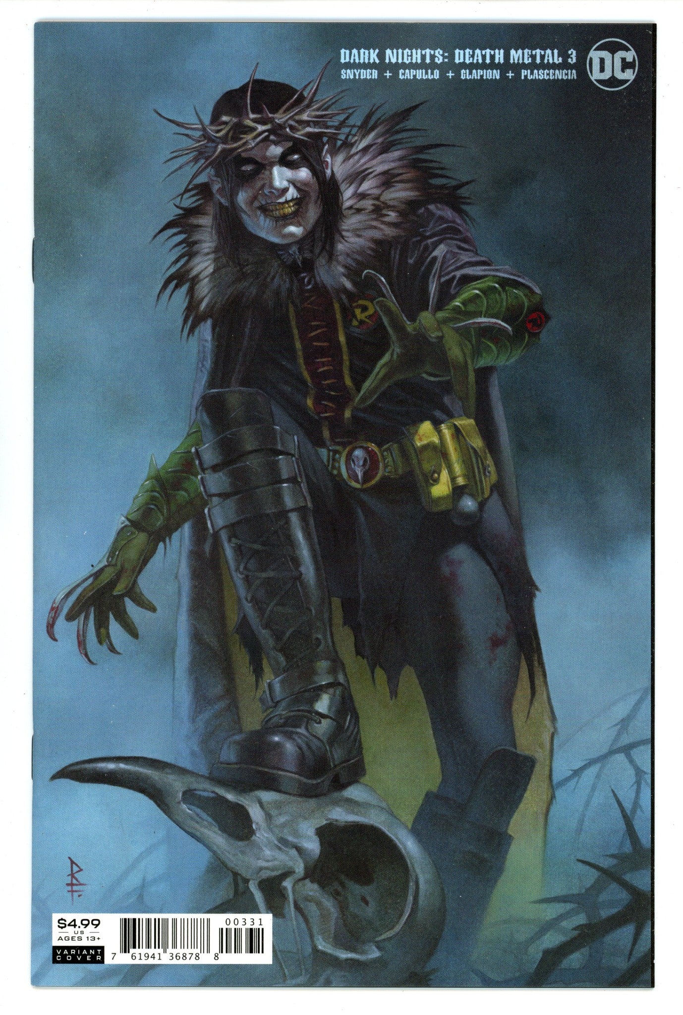 Dark Nights: Death Metal 3 High Grade (2020) Federici Variant 