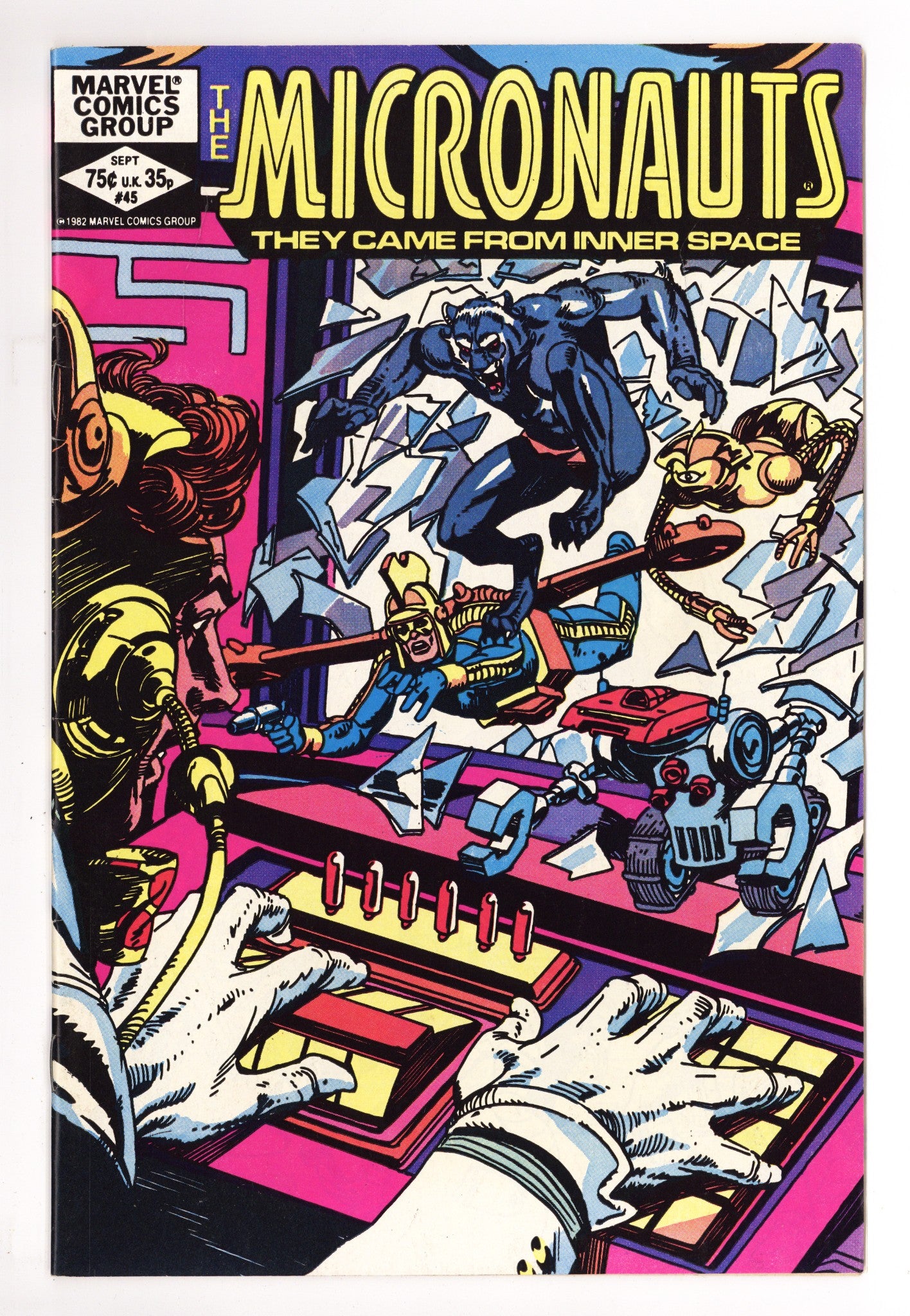 Micronauts Vol 1 45 Mid Grade (1982) 