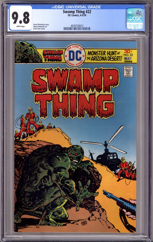 Swamp Thing Vol 1 22 CGC 9.8 (NM/M) (1976)
