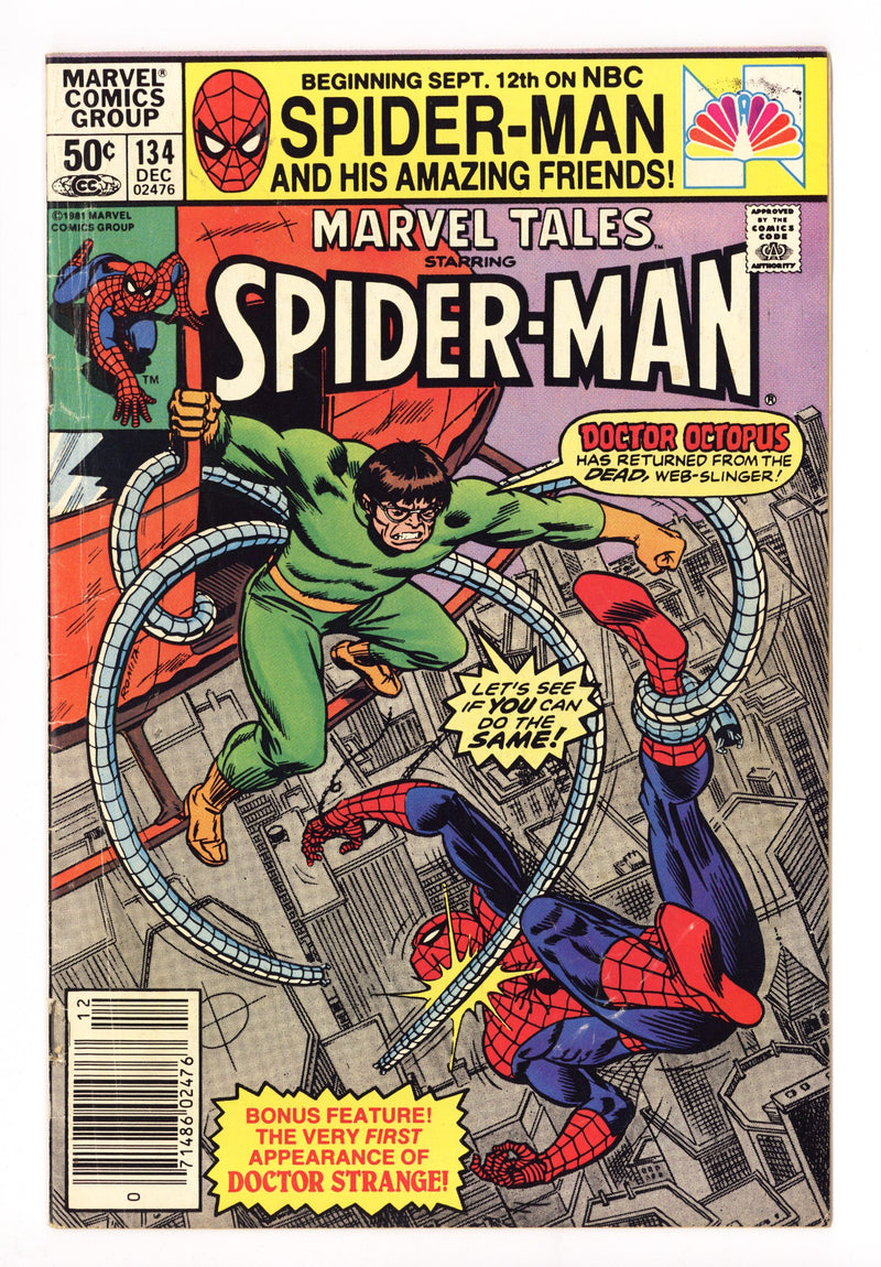Marvel Tales Vol 2 134 Mid Grade (1981) Newsstand 