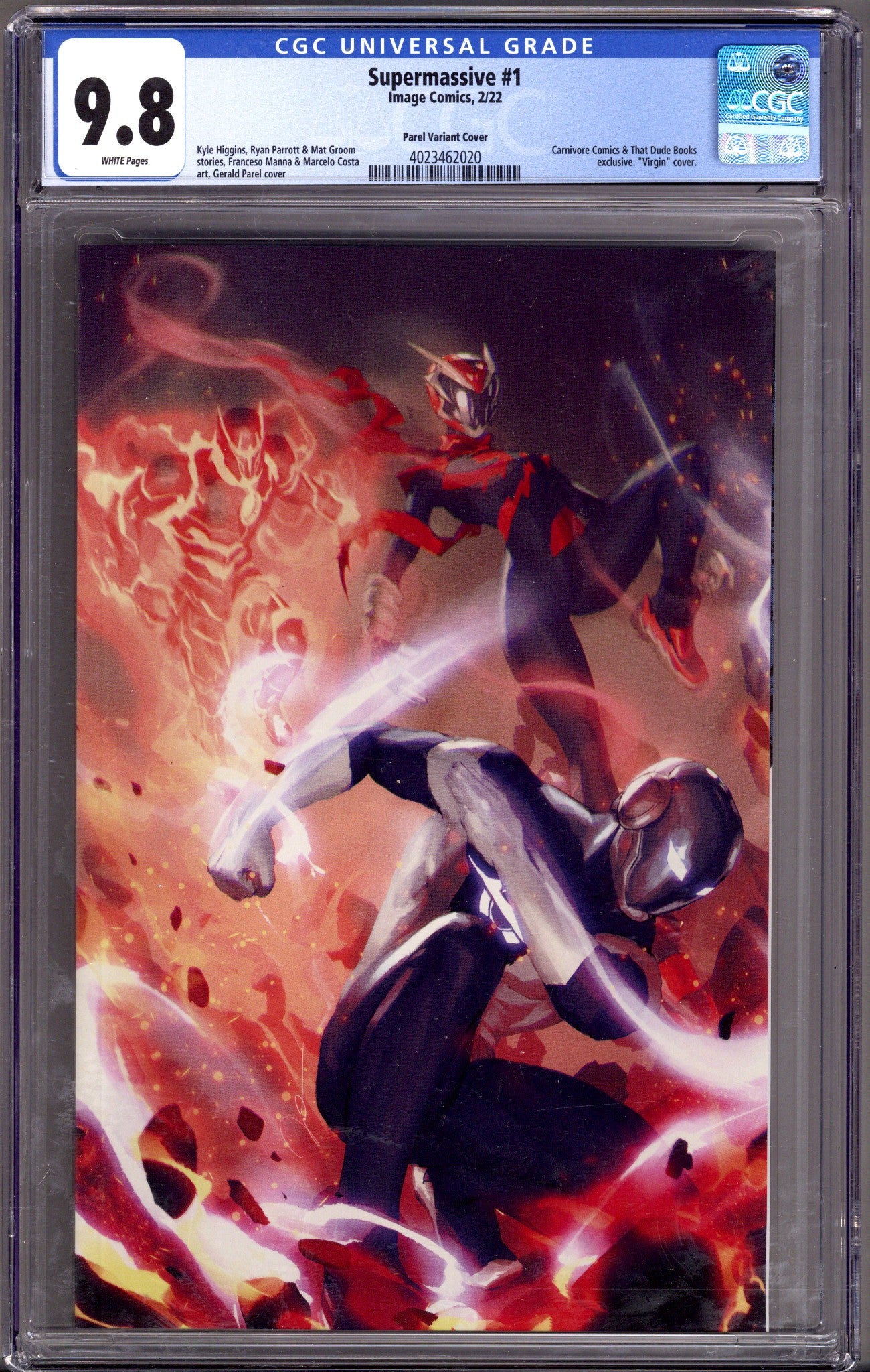 Supermassive   1 CGC 9.8 (NM/M)   (2022) Parel Virgin   Exclusive Variant  