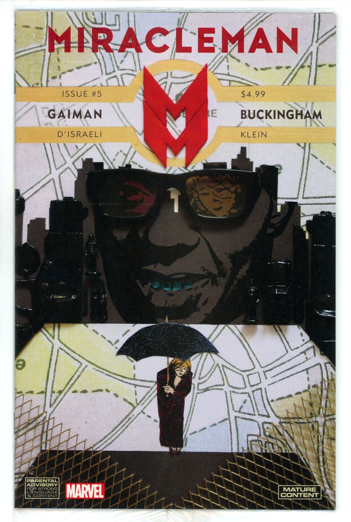 Miracleman by Gaiman and Buckingham 5 High Grade (2016) 