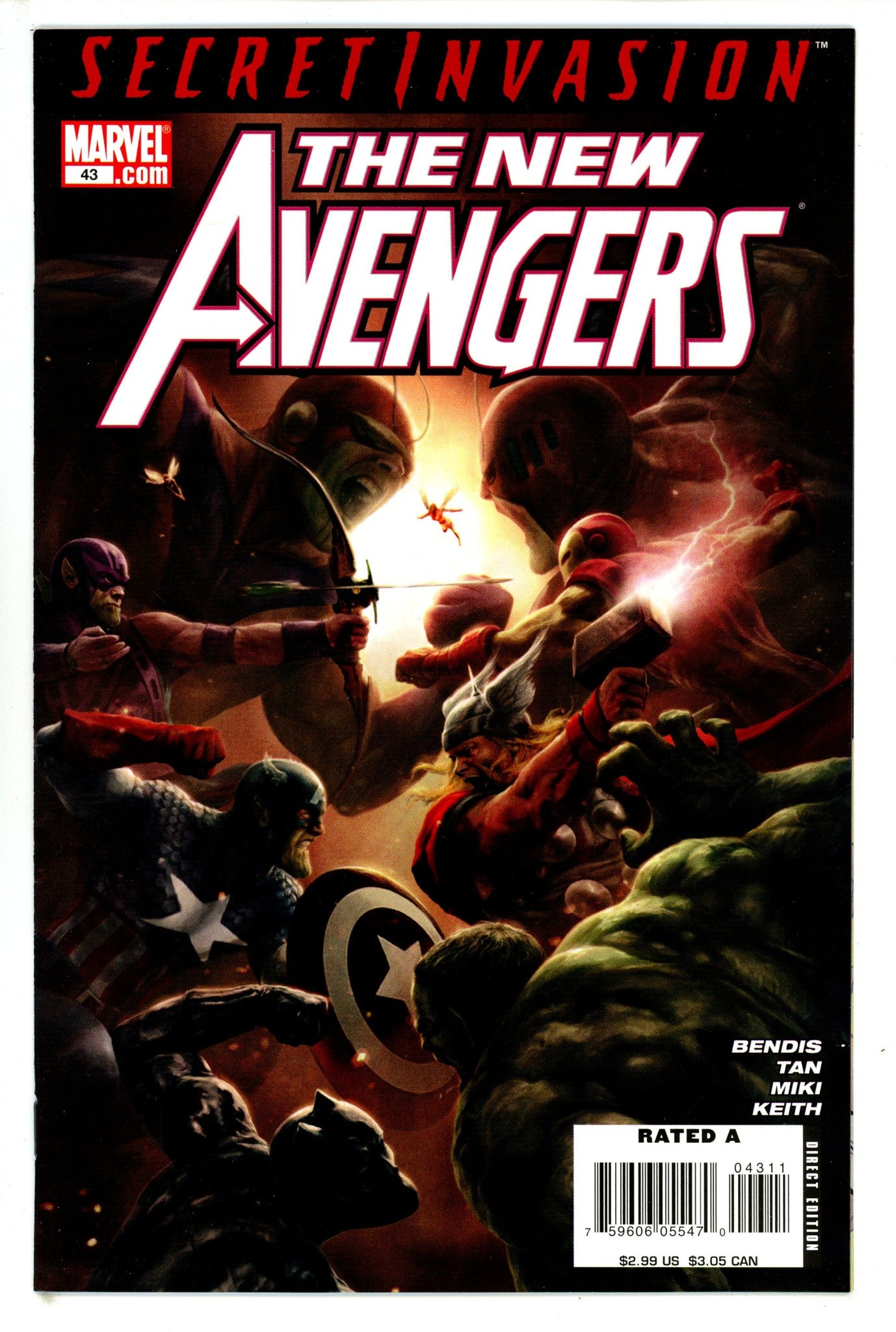 New Avengers Vol 1 43 (2008)