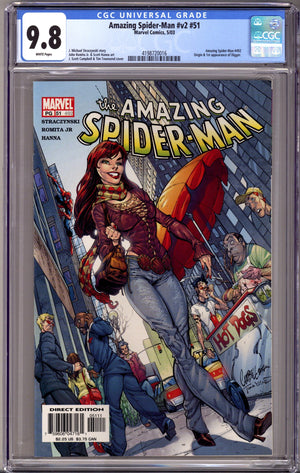 The Amazing Spider-Man Vol 2 51 (492) CGC 9.8 (NM/M) (2003)