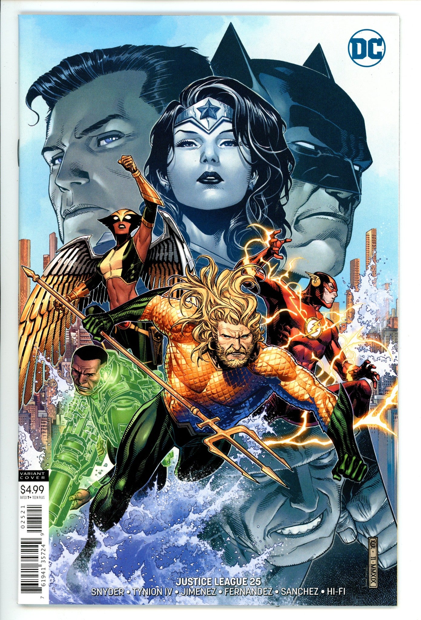 Justice League Vol 3 25 High Grade (2019) Cheung Variant 