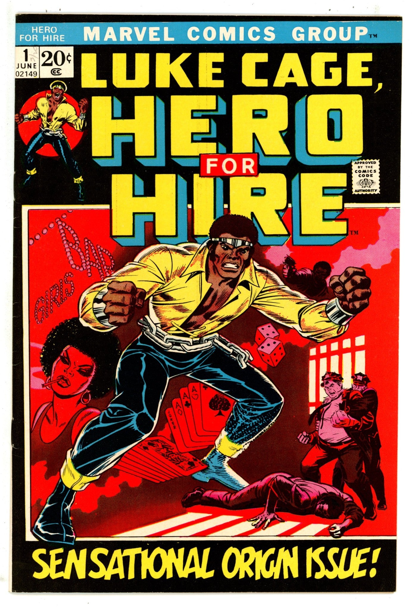 Hero for Hire 1 VF (8.0) (1972) 