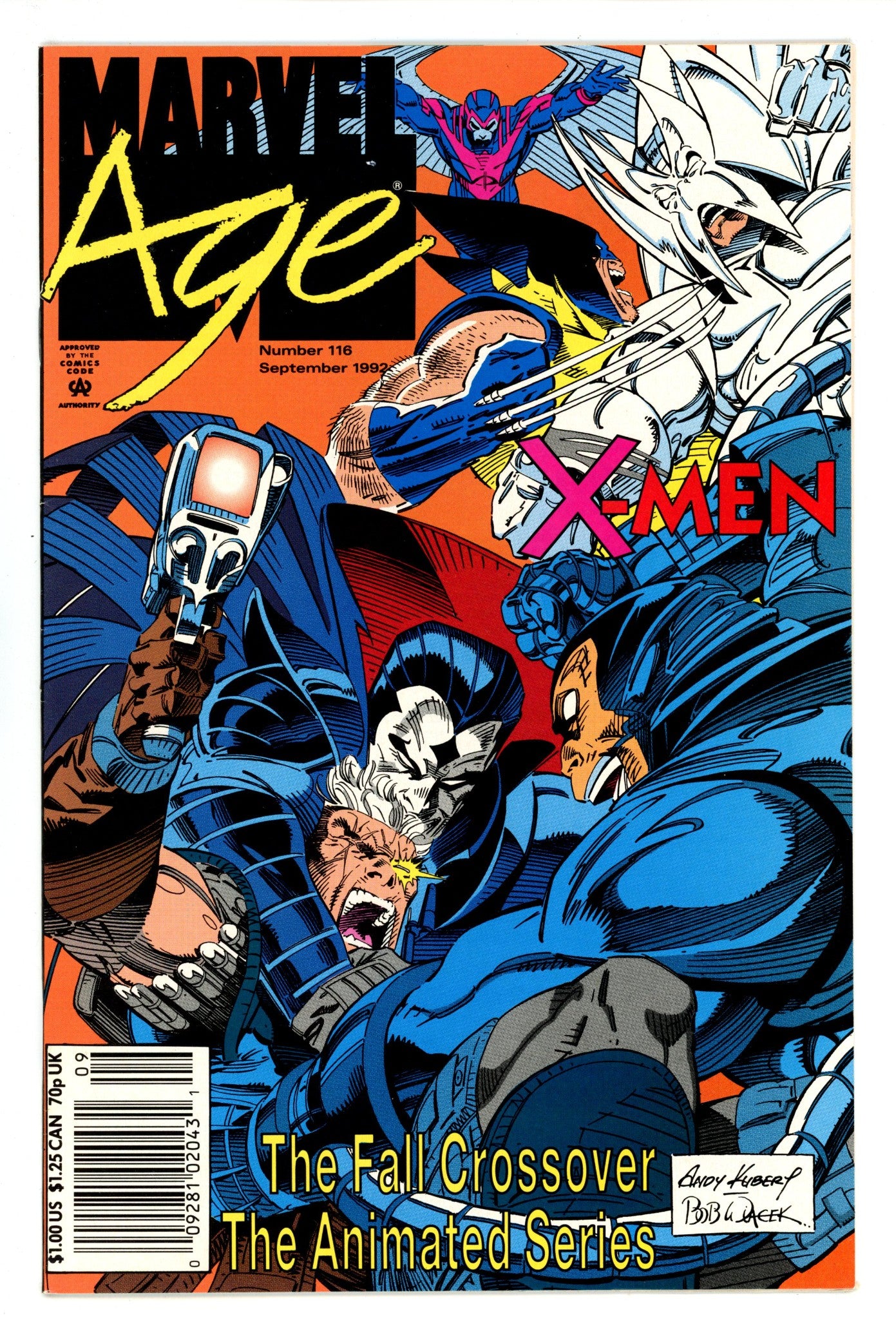 Marvel Age 116 (1992) Newsstand 