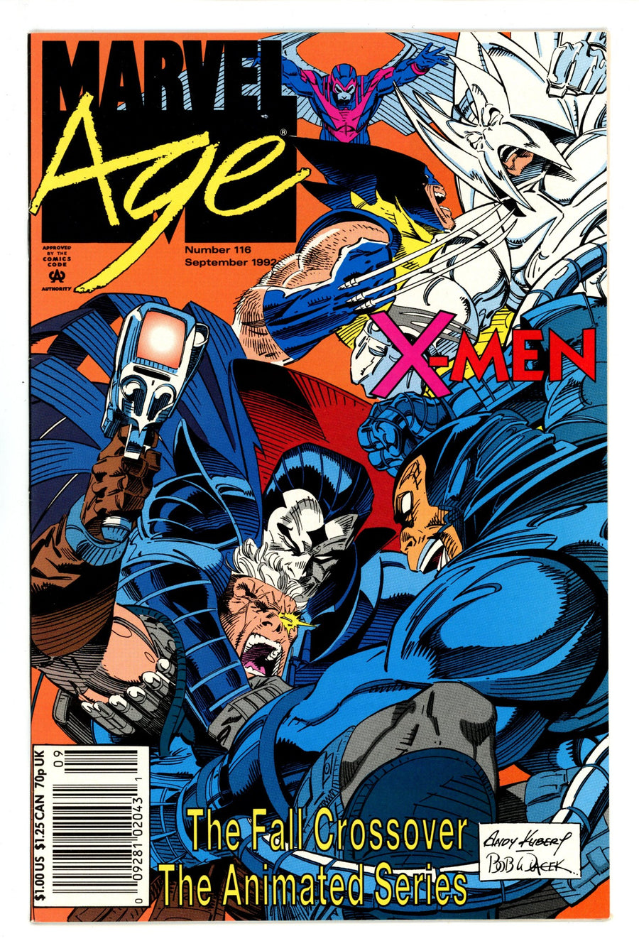 Marvel Age 116 (1992) Newsstand 