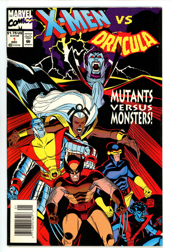X-Men vs. Dracula 1 Mid Grade (1993)