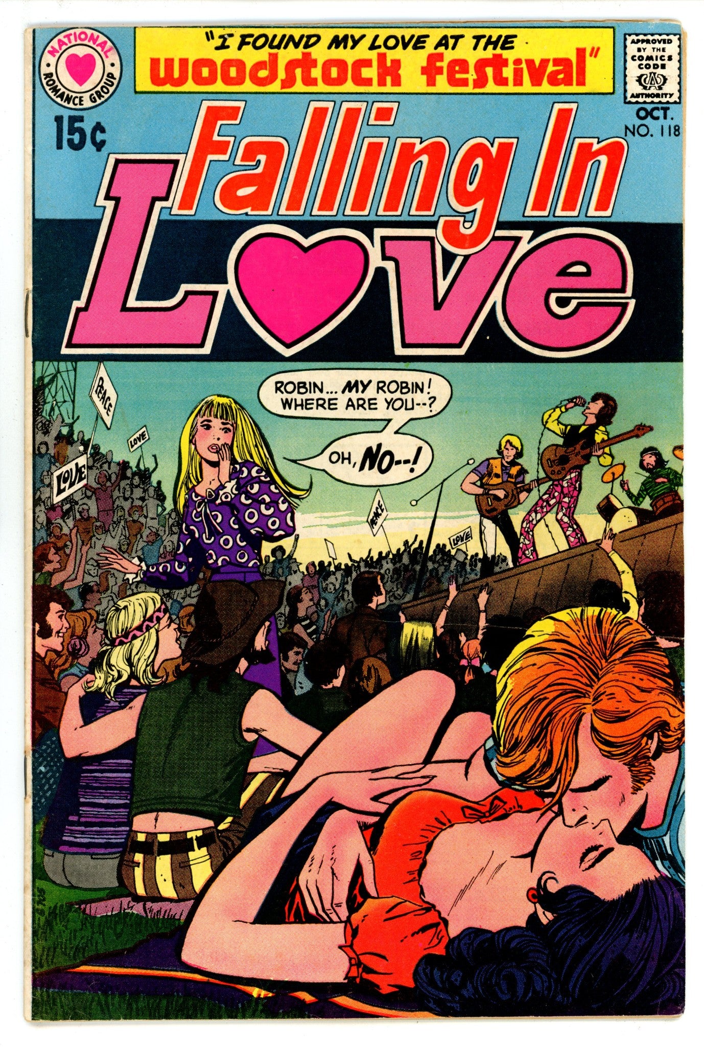 Falling in Love 118 VG/FN (5.0) (1970) 