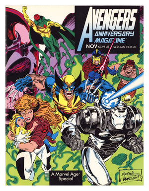 Avengers Anniversary Magazine 1 Mid Grade (1993)