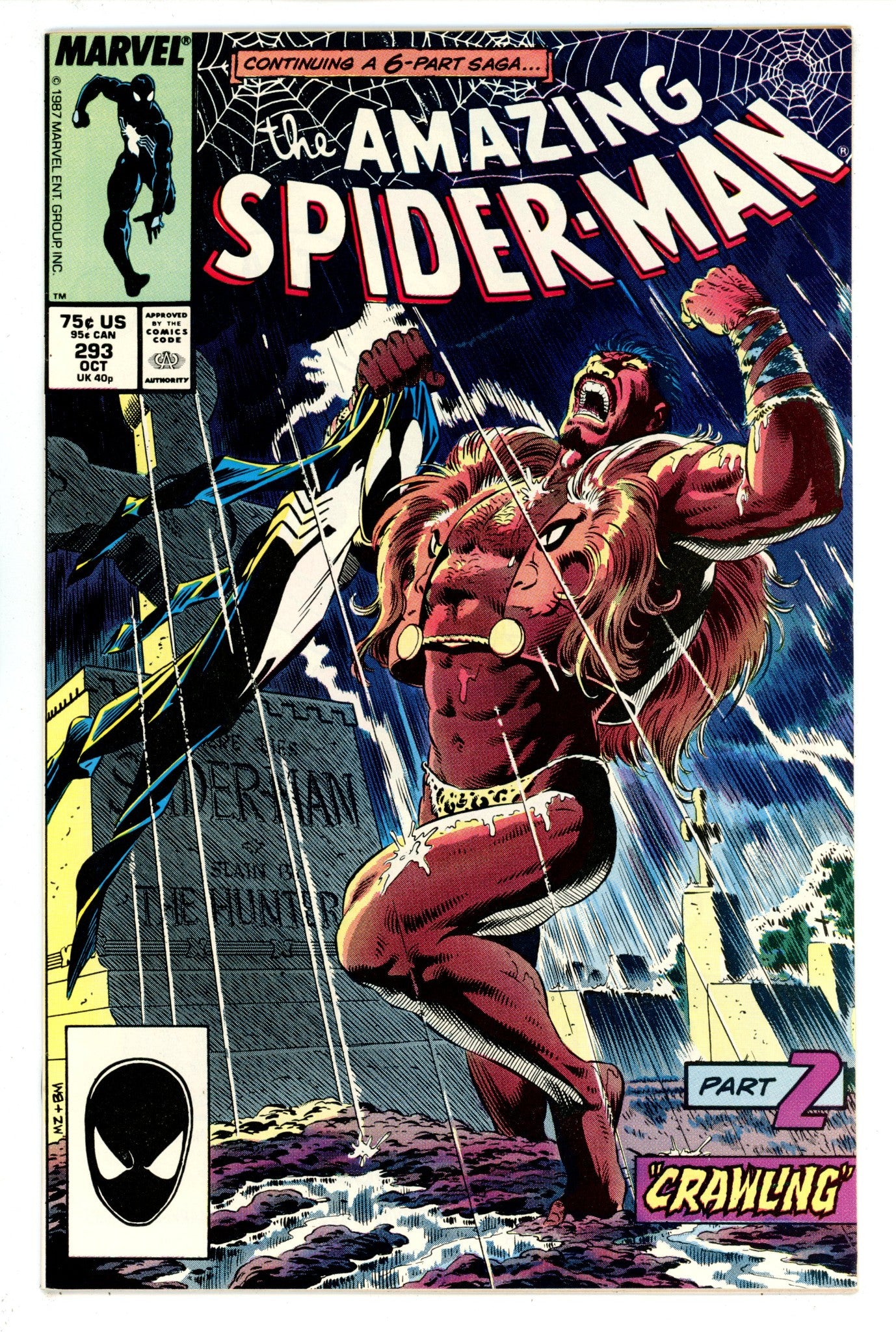 The Amazing Spider-Man Vol 1 293 VF (8.0) (1987) 