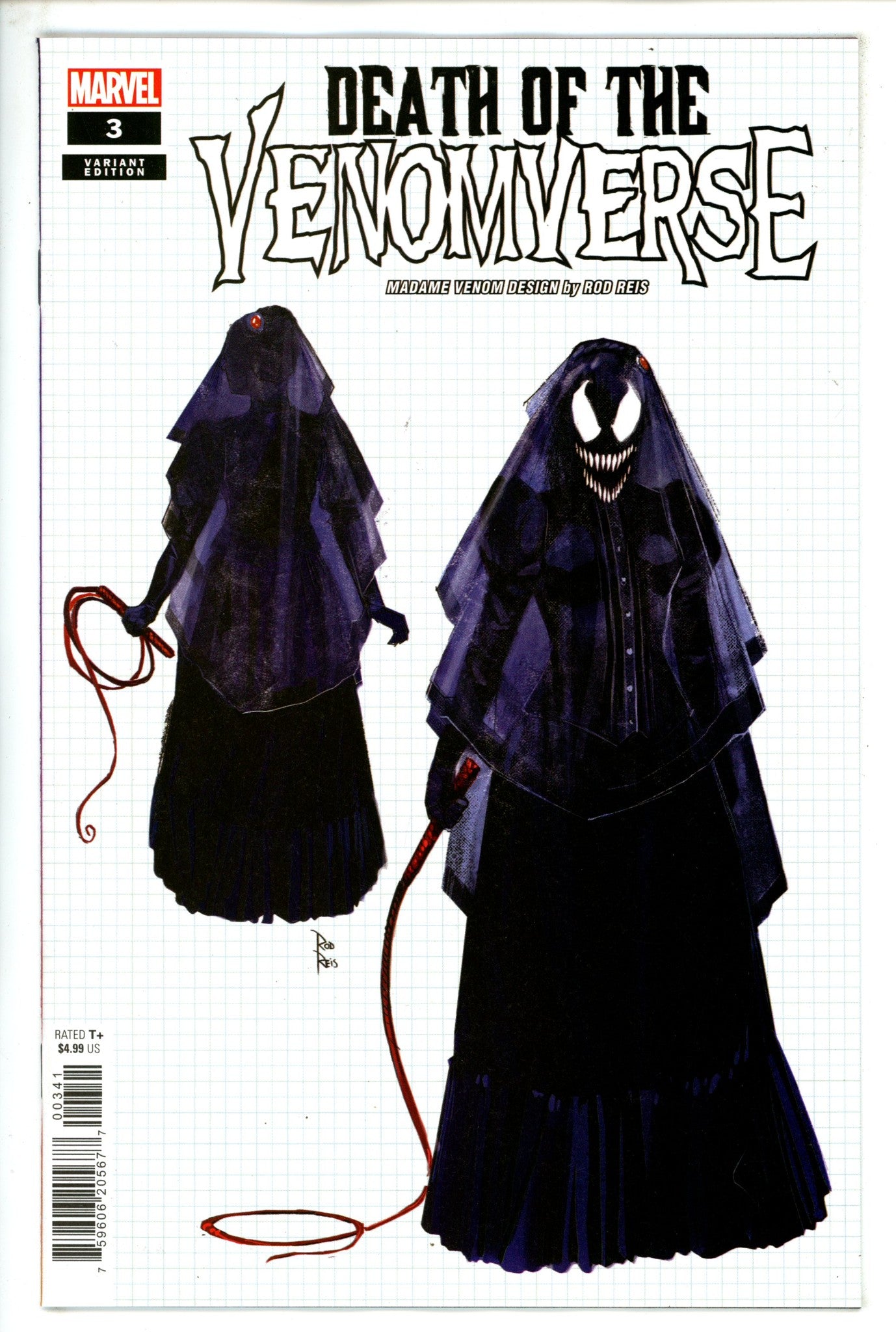Death Of Venomverse 3 Reis Design Variant (2023)