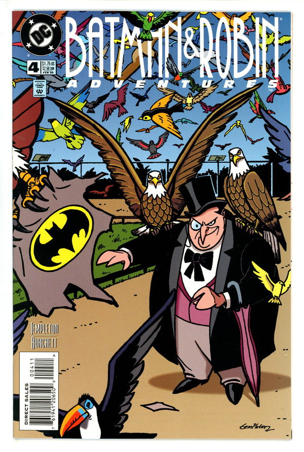 The Batman and Robin Adventures 4 NM- (1996)
