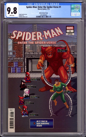 Spider-Man: Enter the Spider-Verse 1 CGC 9.8 (NM/M) (2019) Waite Incentive Variant